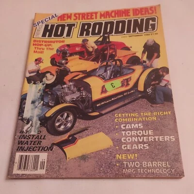 1980 September, Hot Rodding Magazine, Special New Street Machine Ideas (MH603) - Image 1 of 3