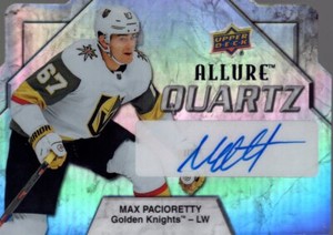2019-20 Upper Deck Allure Quartz Auto #AQMP Max Pacioretty A - NM-MT