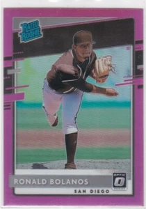 2020 Donruss Optic Ronald Bolanos Pink Rated Rookie #84 - Picture 1 of 2