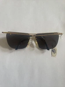 New Auth. Top Gun 1997 Vintage Sunglasses Black Top 927 - Picture 1 of 10