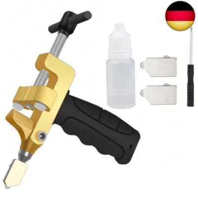 Hand-Glasschneider-Werkzeug, 2-in-1 Manuelles Glasfliesenschneider - Bild 1 von 4