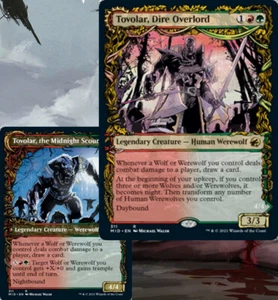 Mazo Tovolar, Dire Overlord Commander Hombre Lobo ULTIMATE MTG Magic EDH Verde Rojo - Imagen 1 de 14