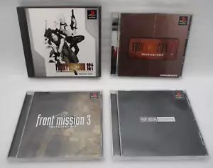 PS1 FRONT MISSION 1st 2 3 ALTERNATIVE 4Games Japan import SQUARE SOFT - Picture 1 of 12