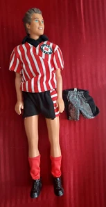 1995 Mattel Barbie Sparkle Beach Ken Doll #14350 Bracelet with Soccer Uniform - Picture 1 of 5