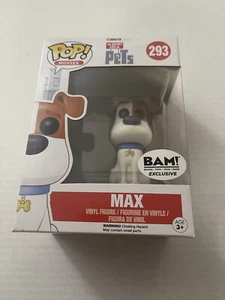 Funko Pop Secret Life Of Pets Max 293 Vaulted BAM Exclusive - Picture 1 of 9