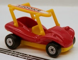 Buggy Red Dune/Sand Buen Estado Snoopy Peanuts Mini Diecast AVIVA - Imagen 1 de 2