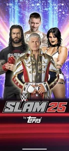 TOPPS WWE SLAM Card Trader ANY 9 Digital CARDS FROM MY ACCOUNT For $3 - Zdjęcie 1 z 1