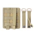 Hook & Loop Panel Molle Patch Cloth For Tactical Vest Pouch Attachment EDC Tool