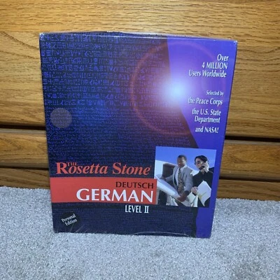 Official Rosetta Stone German Deutsch Level 2 Personal Edition BRAND NEW - Image 1 of 4