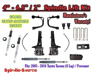 6.5" / 2" LIFT Kit, Bilstein 5100 Shocks rs UCA, fits 05 - 21 Toyota Tacoma 6lug - Picture 1 of 1