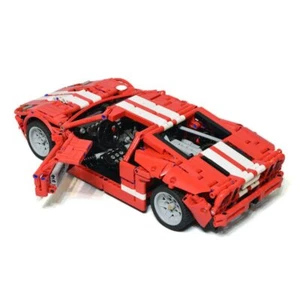 MOC-113244 1/12 Scale Supercar Vehicle Model 1468 Pieces/Red Good Quality - Picture 1 of 9