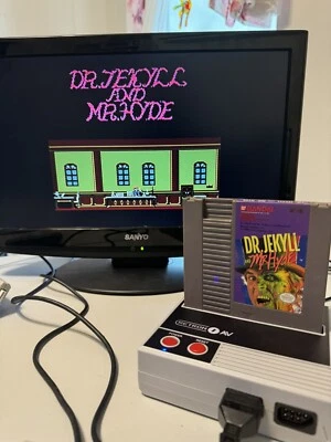 Dr. Jekyll and Mr. Hyde (Nintendo Entertainment System, 1989) Tested Working - Image 1 of 3