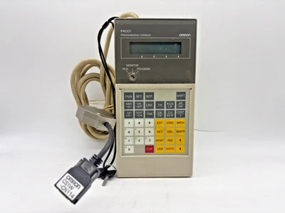 OMRON CQM1-PRO01-E PROGRAMMING CONSOLE UNIT - Photo 1/4