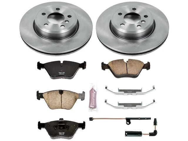 Pastilha de freio dianteiro e kit de rotor para 04-10 BMW X3 QK12X7 - Imagem 1 de 1