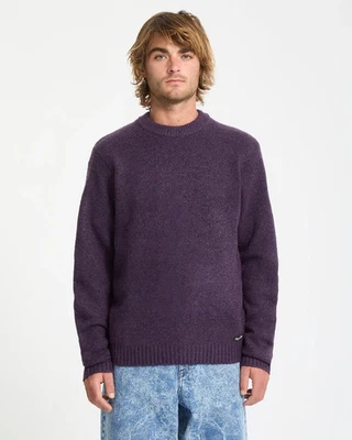 Volcom Edmonder 2 Strick Pullover (lila) - Bild 1 von 4