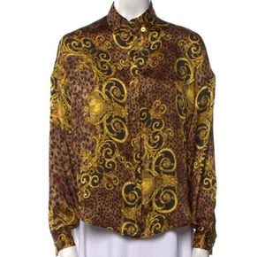 BEAUTIFUL VERSACE JEANS COUTURE BAROQUE SHIRT - Picture 1 of 5