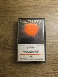 Neil Diamond, "Live at the Greek" 2 LPs on 1 Cassette, Columbia, 1977 - Picture 1 of 5