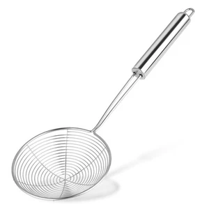 Steel Spider Strainer Skimmer Ladle, Kitchen Gadgets Wire Strainer Pasta Stra... - Picture 1 of 7