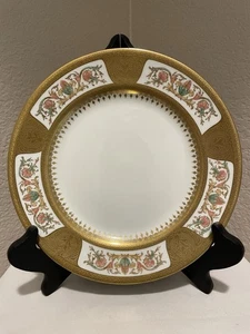 Royal Chelsea Porcelain Dinner Plates, circa 1920 Set Of 2 - Picture 1 of 11