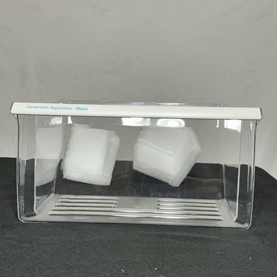 Lower Clear Crisper Pan Compatible with Whirlpool Refrigerator WP2188664 - Image 1 of 3