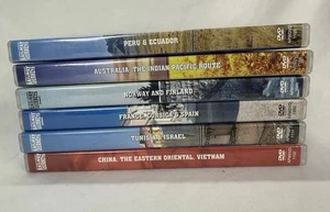 THE WORLD'S GREATEST RAILWAY JOURNEYS 6 x DVDs China, Peru & Ecuador, Israel - Picture 1 of 8