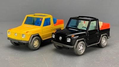 Lote 2X Maisto 1993 Mercedes Benz G-Wagen’s, Amarillo, Negro D1388 Foto 1 de 4