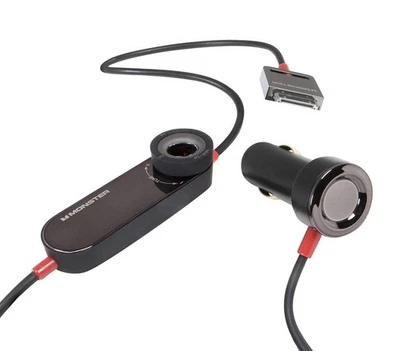 Monster iCar AUX Adapter FM Transmitter zu Auto-Radio für Apple iPhone iPod iPad - Bild 1 von 4