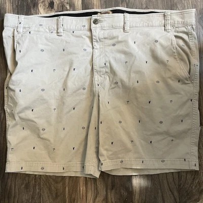 The Foundry Big & Tall Mens 54 Everyday Casual Comfort Stretch Chino Shorts - Image 1 of 4