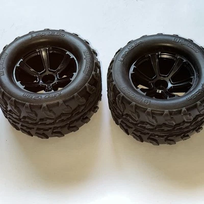 HPI JUMPSHOT MT Flux  Monstertruck Räder Reifen mit Felgen 12mm sechskant 1/10 - Bild 1 von 4