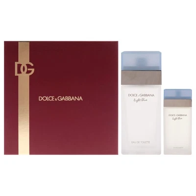 "Dolce and Gabbana Light Blue - 2 pc Gift Set 6.7oz EDT Spray, 0.84oz EDT Spray" - Image 1 of 4