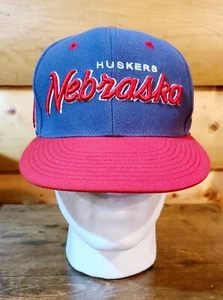 Nebraska Cornhusker Ball Cap Baseball Hat Adjustable Blue/Red Zephyr NCAA... - Picture 1 of 7