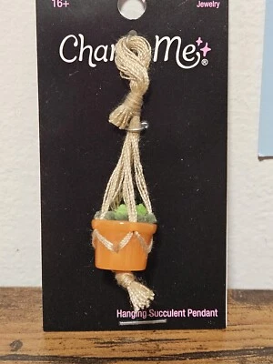 NUEVO CON ETIQUETAS Colgante Suculento Hágalo Usted Mismo Collar Colgante Dije Cartera Mochila Joyería Difícil de Encontrar RARO Foto 1 de 4