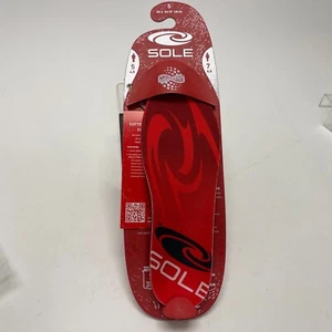 Sole Moldable Shoe Insole Red Mens 5-10 Womens 7-12 Softec Response - Picture 1 of 6