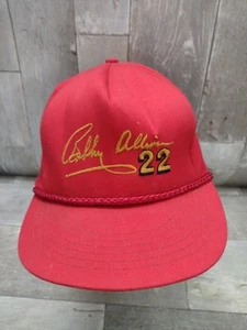 Vintage Bobby Allison #22 NASCAR Vented Trucker Hat Snapback Hat Baseball Cap - Picture 1 of 6