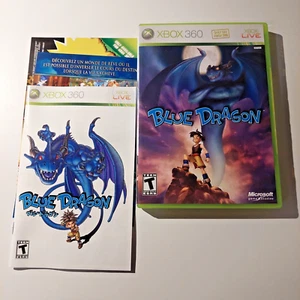 Blue Dragon (Microsoft Xbox 360, 2007) CIB Completo NTSC-U Vendedor de la UE Muy Bueno - Imagen 1 de 9