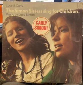 LUCY & CARLY the simon sisters sing for children LP ** SEALED ** CARLY SIMON - Picture 1 of 2