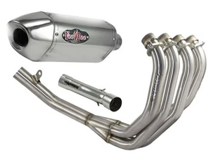 FACTORY CLEARANCE VooDoo 4 into 1 Exhaust 1993-1999 Honda CBR 900RR Polished - Bild 1 von 4