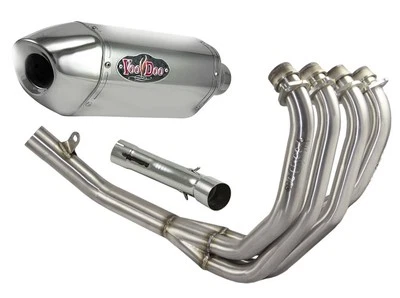 FACTORY CLEARANCE VooDoo 4 into 1 Exhaust 1993-1999 Honda CBR 900RR Polished - Image 1 of 4