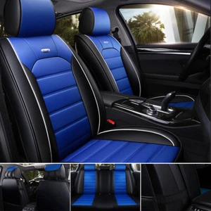 Fundas de cojín delanteras traseras universales de cuero PU para Honda - Imagen 1 de 6