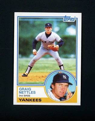 Graig Nettles 1983 Topps - NY Yankees #635 MINT - Image 1 of 2