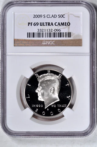 2009-S 50C Kennedy Half Dollar NGC PR69DCAM #2-096 Cover