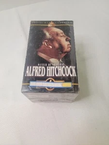 Alfred Hitchcock 4 VHS Collector's Classics New Sealed Master Of Suspense 1998 - Picture 1 of 5