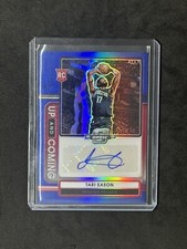 2022-23 Contenders Optic Tari Eason RC Up And Coming Blue Auto /75 Rockets TH