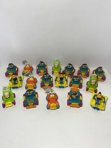 Vintage 90s Burger King Kids Meal Toys Looney Tunes Tiny Toons Cars lot Of 18 - Picture 1 of 5