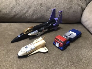 Vintage 80’s Transformers & GoBots Skywarp 1985 G1  F-15 & Road Ranger, Spay-C - Picture 1 of 16