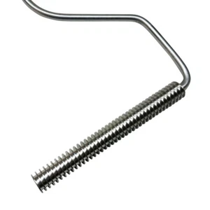 Scanalature trasversali rullo di sfiato 12 x 100 mm rullo in alluminio sfiato laminazione tessuto vetroresina - Foto 1 di 2