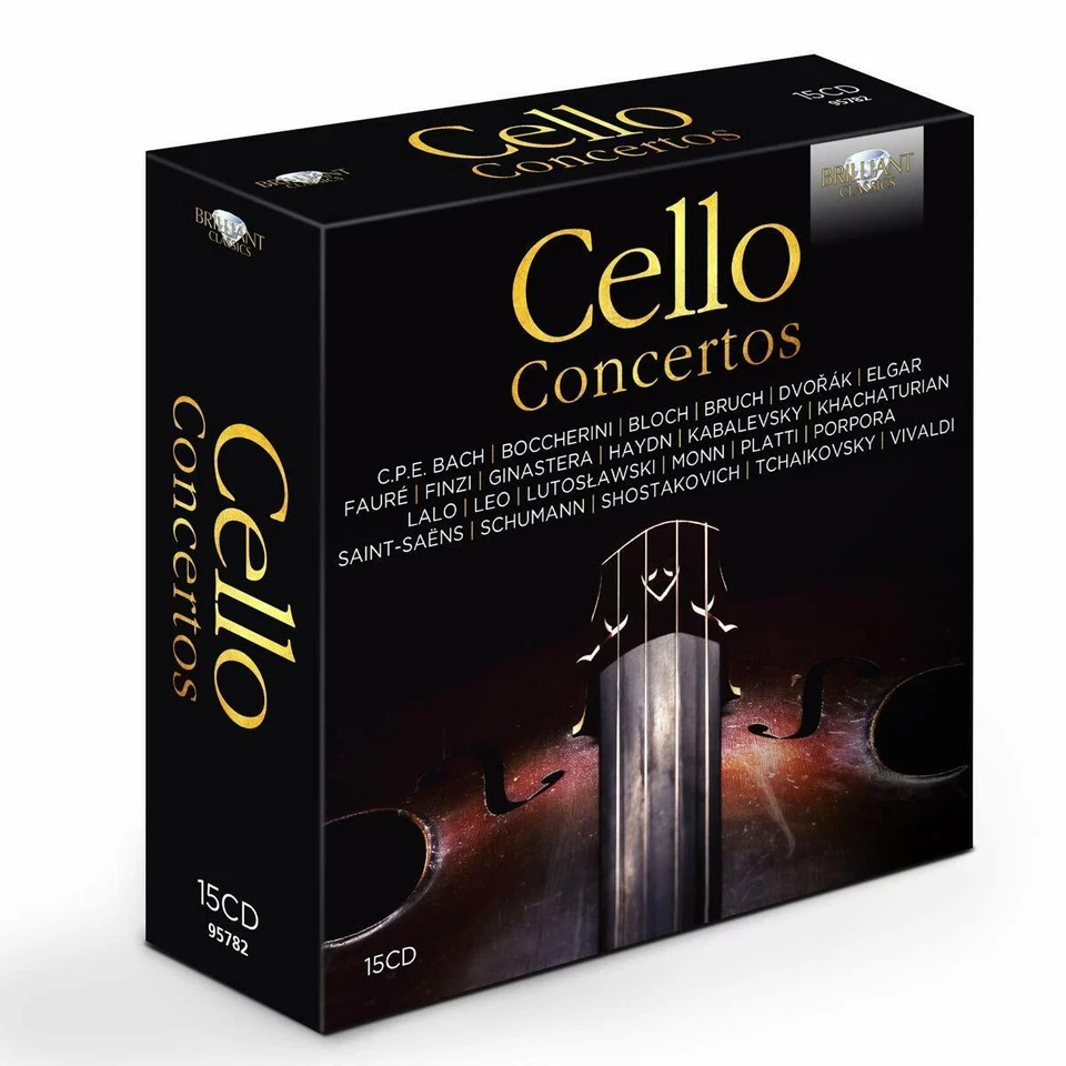Cello Concertos - Various 15x CD