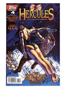 HERCULES THE LEGENDARY JOURNEYS #4 NM+ 2nd APPEARANCE XENA TOPPS COMICS 1996 - Picture 1 of 2