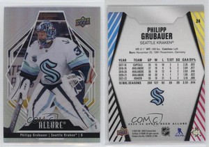 2022-23 Upper Deck Allure Philipp Grubauer #24