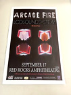ARCADE FIRE w/ LCD SOUNDSYSTEM Red Rocks Amphitheatre Denver 2007 SHOW FLYER AEG